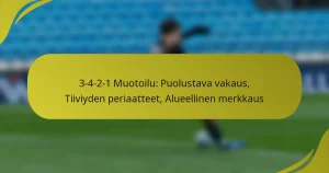 3-4-2-1 Muotoilu: Puolustava vakaus, Tiiviyden periaatteet, Alueellinen merkkaus